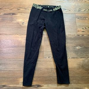 Flag Nor Fail Black Layer Leggings Size Small